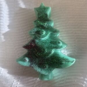 Festive Green Glitter Bath Soak
